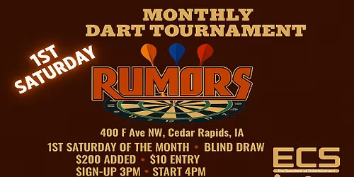 Rumors Monthly 1st Saturday 