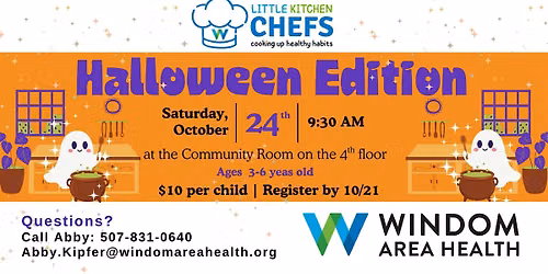 WAH Little Chef Kitchen: Halloween Edition