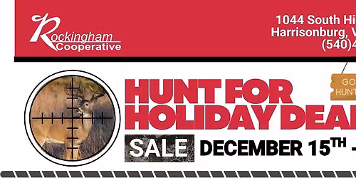 Hunt For Holiday Deals Sale