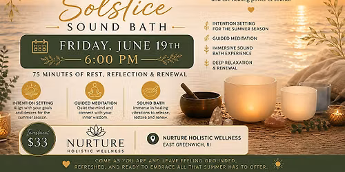 Summer Solstice Sound Bath
