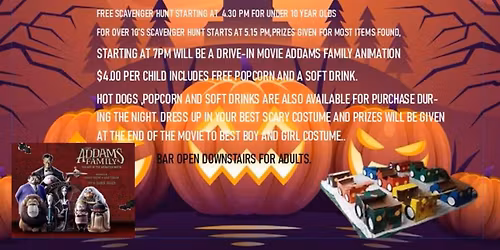 VMC Halloween Scavenger Hunt and Movie