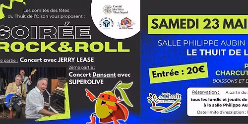 \ud83d\udd25 Soir\u00e9e Rock & Roll \u2013 Concert & Danse au Thuit de l\u2019Oison \ud83d\udd25