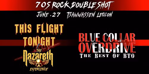 Summer of rock kickoff party with another 70's Rock Double Shot!