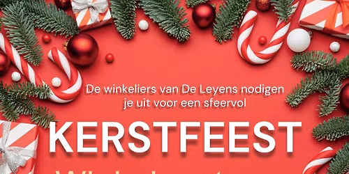 Kerstfeest in winkelcentrum De Leyens \ud83c\udf84\u2728\ufe0f