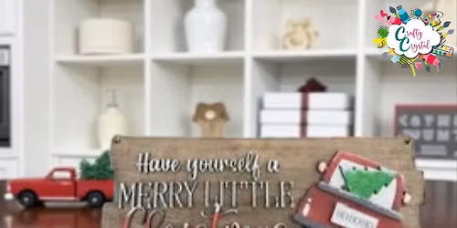 3D Have Yourself A Merry Little Christmas Door Hanger (SOLD OUT)