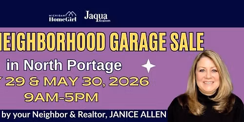NORTH PORTAGE NEIGHBORHOOD GARAGE SALE