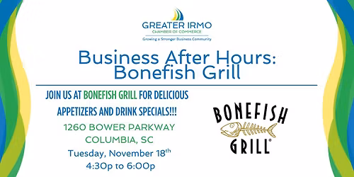 Business After Hours: Bonefish Grill