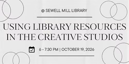 Using Library Resources in the Creative Studio