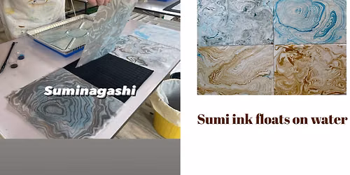 Suminagashi - the art of Japanese print making