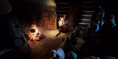 Christmas Storytime by the Fire at Vance Birthplace