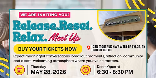 Release. Reset. Relax. Meet Up