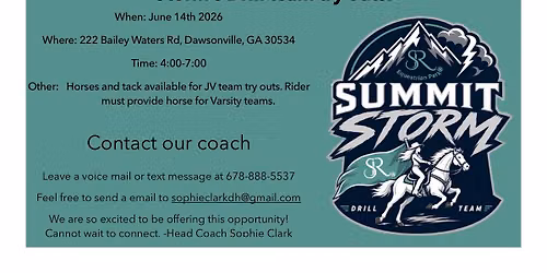 Summit Storm Drill 