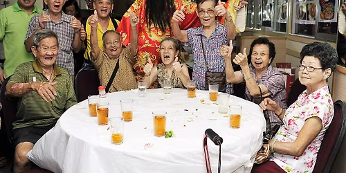 Monthly Distribution of Goody Bags to old folks living in one room flat