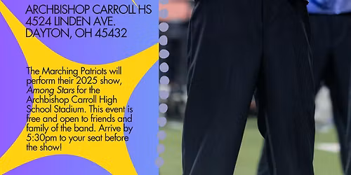 Marching Patriots Family and Friends Show