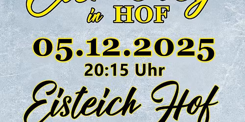 SV HOF vs Neumarkt Eagles \/ Eishockey in Hof