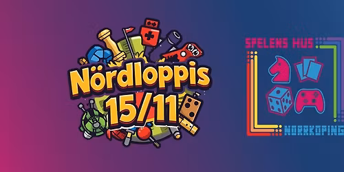 N\u00f6rdloppis p\u00e5 Spelens Hus!