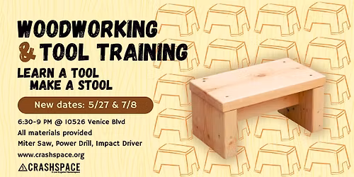 Beginner Woodworking Class - Make A Stool