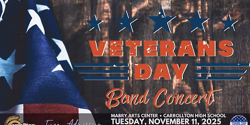 Trojan Band Veterans' Day Concert - Free