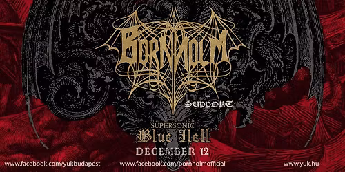 BORNHOLM + support @ Supersonic Blue Hell