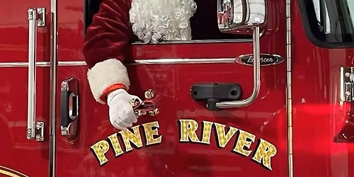Santa in the Firehouse 2025