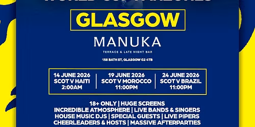 Tartan Army Zone: Scotland Vs Brazil (Glasgow)