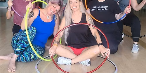 Hoop dance\/Hoop fitness in the dark. NO EXPERINCE NEEDED. :)