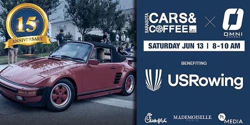15th Anniversary - Sarasota Cars & Coffee Presented By OMNI Energy 6\/13\/26