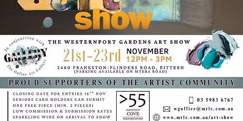 The Westernport Gardens Art Show