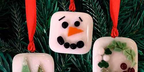 Christmas Fused Glass Ornaments