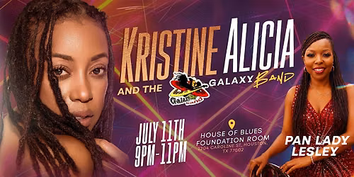 Kristine Alicia Live Reggae with Galaxy Band