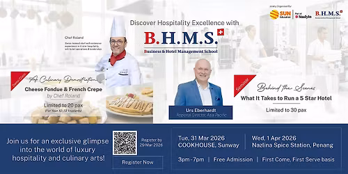 Discover Hospitality Excellence with B.H.M.S, Penang