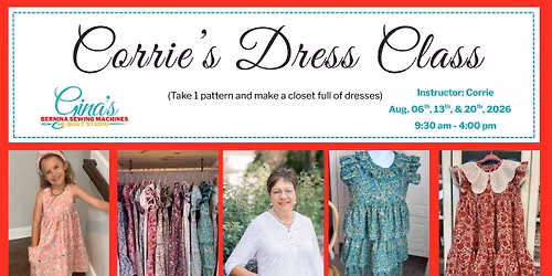 Corrie's Dress Class: A Wardrobe Story for Girls in Brentwoodv