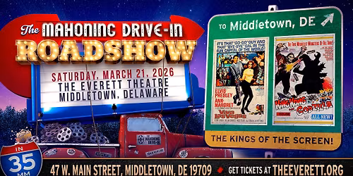 Mahoning Road Show: VIVA LAS VEGAS & KING KONG vs GODZILLA (on 35mm)