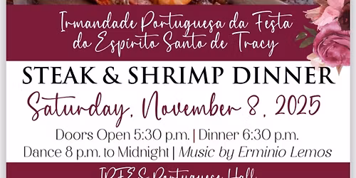 Steak and Shrimp Dinner\/Dance