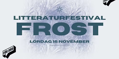 Frost - Litteraturfestival