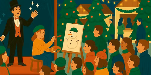 Spectacle de magie et peinture