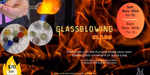 Glass Blowing at Stuffington's!!!