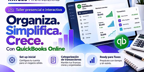 Organiza, simplifica y crece con Quickbooks Online