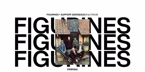 Figurines + support Gorgeous p\u00e5 VoxHall