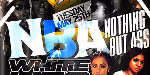 NBA: NOTHING BUT ASS - WHITE LIE T-SHIRT PARTY