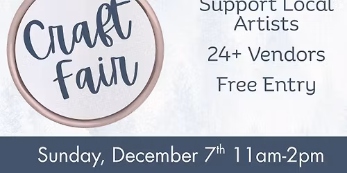 Annual Craft Fair at the Library