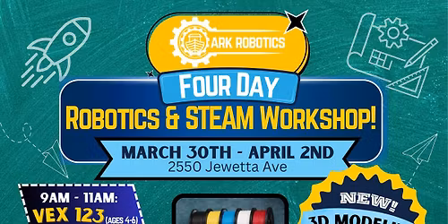 Ark Robotics Spring Robotics and STEAM workshop