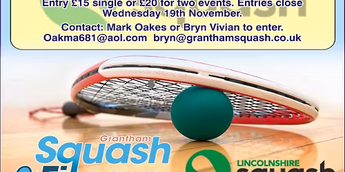 Lincolnshire Closed Racketball Championships 2025