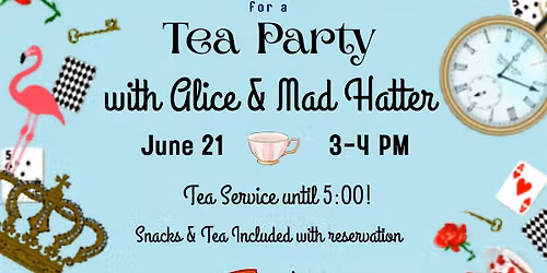 Alice & Mad Hatter Tea Party