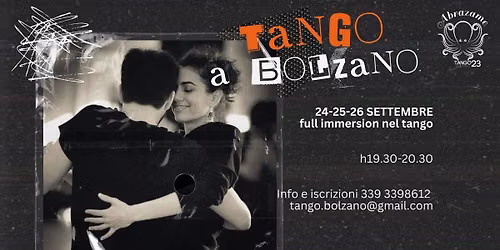 Tango Full-immersion - Lezioni di prova per principanti 23-24-25/9