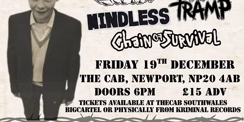 HARD SKIN (FAREWELL SHOW) @ THE CAB, NEWPORT