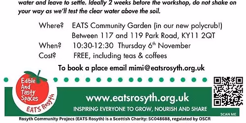 Healthy Soils Workshop with Dr Liz Lakin 