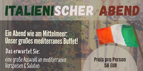 Italienischer Abend im Alten Forsthaus 