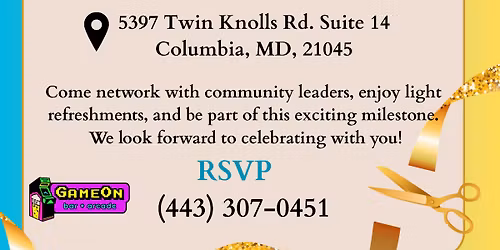 GRAND OPENING \ud83c\udf8a