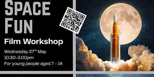 Space themed TV & Film Workshop for ages 7-14